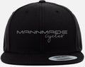 Flat Brim Hat - black